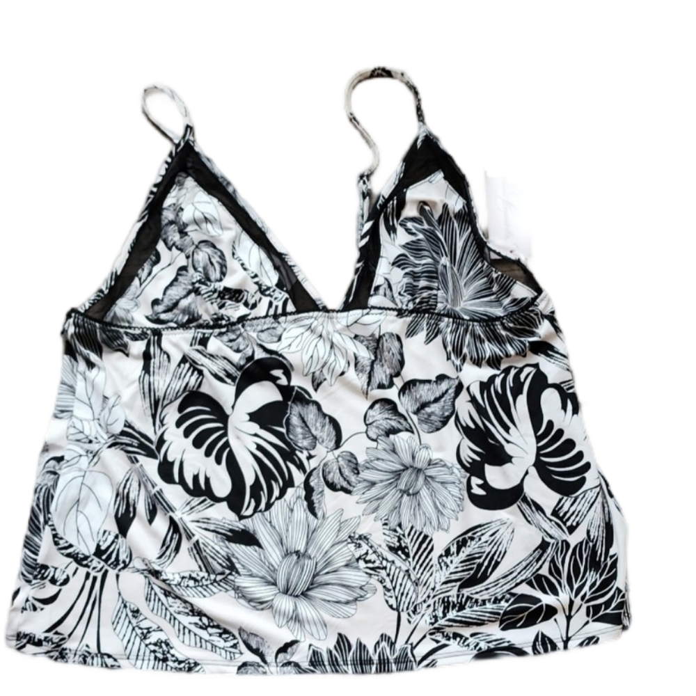NWT‎ Linea Donatella Floral Babydoll Cami Women's XL